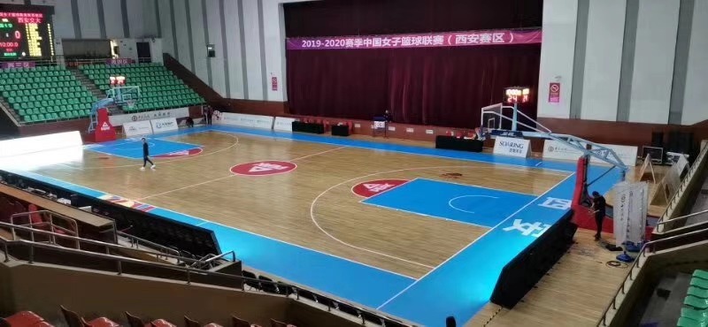 k8.com安检机安检门安检设备在2019-2020赛季中国女子蓝球联赛西安赛区调试完成并投入使用