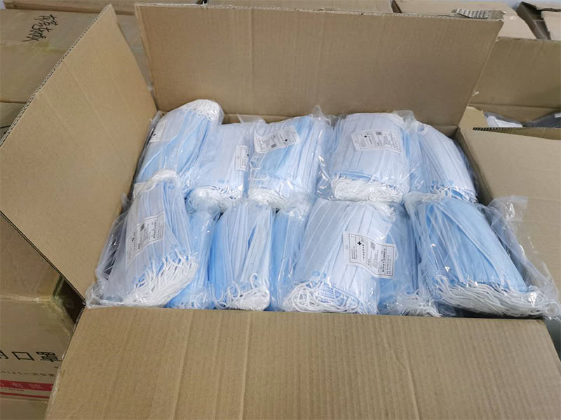 支持复工复产 k8.com科技集团一次性使用口罩（三层过滤）接受批量订货